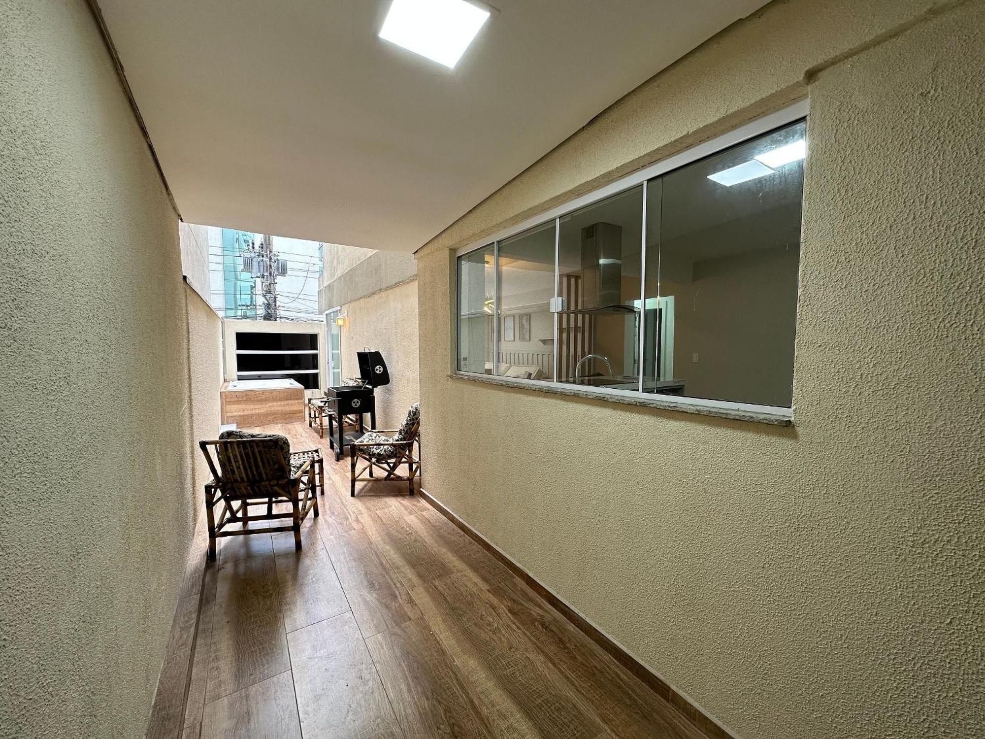 La02- 2 +1quarto | Jacuzzi | Churrasqueira Apartamento