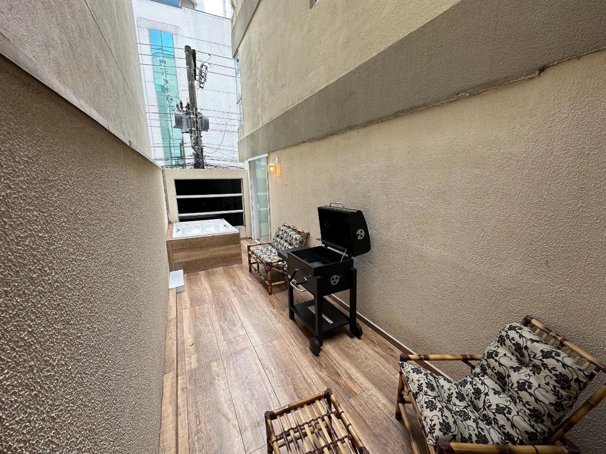 Apartamento La02- 2 +1quarto | Jacuzzi | Churrasqueira Balneario Camboriu